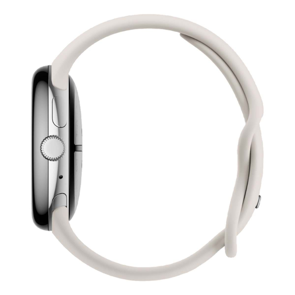 Часы Pixel Watch 3, 45 мм, Wi-Fi, Polished Silver/Porcelain, серебристый Часы Pixel Watch 3, 45 мм, Wi-Fi, Polished Silver/Porcelain, серебристый