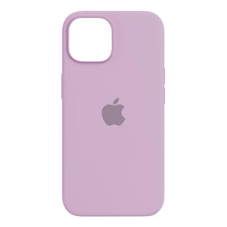 Чехол Silicone Case для Apple iPhone 15 Сиреневый