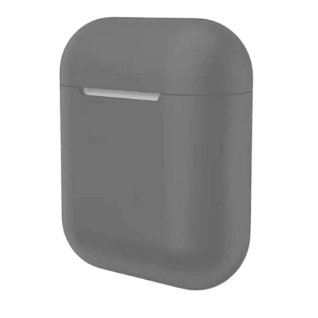 Чехол для Apple AirPods 1/2 Silicone Case Grandma Gray, бледно-серый Чехол для Apple AirPods 1/2 Silicone Case Grandma Gray, бледно-серый