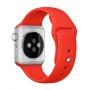Силиконовый ремешок для Apple Watch 38/40 мм Red, красный Силиконовый ремешок для Apple Watch 38/40 мм Red, красный