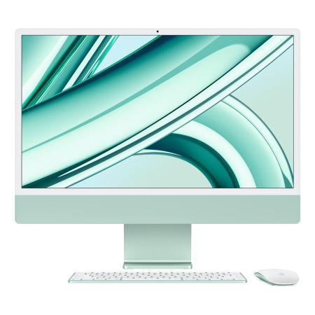 Apple iMac 24" (M3, 8C CPU, 10C GPU, 2023) Retina 4,5K, 8Gb, 512Gb SSD (MQRP3) Green, зеленый Apple iMac 24" (M3, 8C CPU, 10C GPU, 2023) Retina 4,5K, 8Gb, 512Gb SSD (MQRP3) Green, зеленый