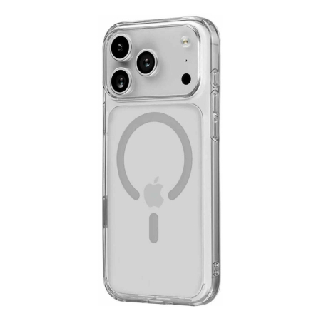 Чехол для Apple iPhone 17 Pro hoco Magnetic Smartphone CASE Прозрачный Чехол для Apple iPhone 17 Pro hoco Magnetic Smartphone CASE Прозрачный