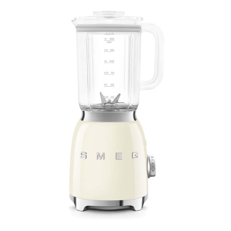Блендер стационарный SMEG 50s style 1,5 л (BLF03CREU) Кремовый Блендер стационарный SMEG 50s style 1,5 л (BLF03CREU) Кремовый