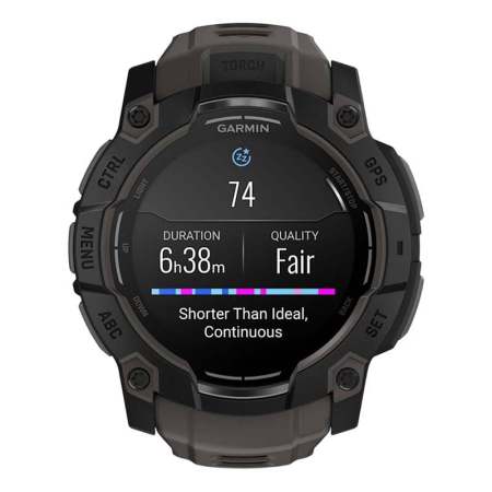 Часы Garmin INSTINCT 3 AMOLED 50мм Black, черный с угольно-черным ремешком Часы Garmin INSTINCT 3 AMOLED 50мм Black, черный с угольно-черным ремешком