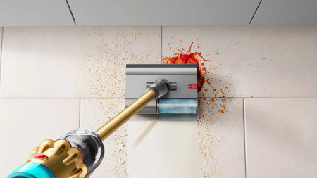 Пылесос Dyson V12S Detect Slim Submarine Complete Gold/Gold, золотой Пылесос Dyson V12S Detect Slim Submarine Complete Gold/Gold, золотой