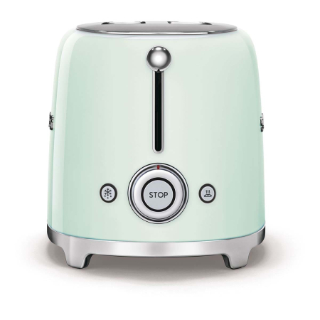 Тостер на 2 ломтика SMEG 50s style (TSF01PGEU) Пастельный зеленый Тостер на 2 ломтика SMEG 50s style (TSF01PGEU) Пастельный зеленый