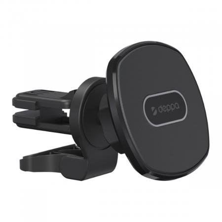Автомобильный держатель Deppa Mage Safe для iPhone, магнитный (55186) Черный Автомобильный держатель Deppa Mage Safe для iPhone, магнитный (55186) Черный