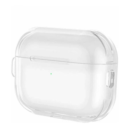 Чехол Gurdini силиконовый для наушников Apple Airpods Pro 2 прозрачный Чехол Gurdini силиконовый для наушников Apple Airpods Pro 2 прозрачный