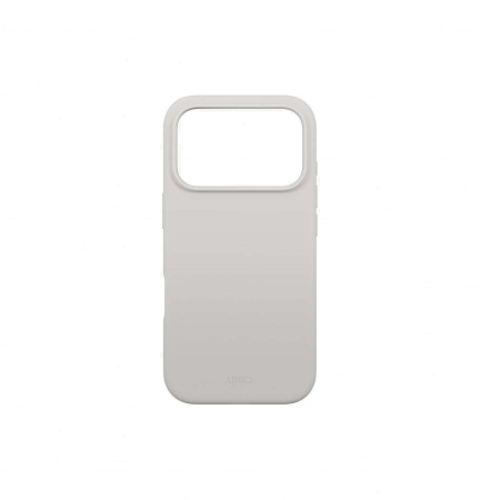 Чехол для iPhone 17 Pro с MagSafe UNIQ LINO (IP6.3P(2025)-LINOMMGRY) Mist Grey, серый Чехол для iPhone 17 Pro с MagSafe UNIQ LINO (IP6.3P(2025)-LINOMMGRY) Mist Grey, серый