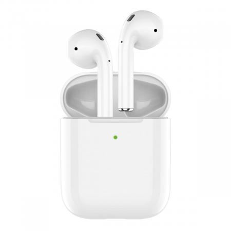 Беспроводные наушники с микрофоном Deppa Air Light, TWS, BT 5.1, 250 мАч, QI (44165) Белый Беспроводные наушники с микрофоном Deppa Air Light, TWS, BT 5.1, 250 мАч, QI (44165) Белый