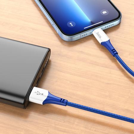 Кабель hoco. Fast charging data cable разъем USB – Lightning, 1 м (X70) Белый Кабель hoco. Fast charging data cable разъем USB – Lightning, 1 м (X70) Белый
