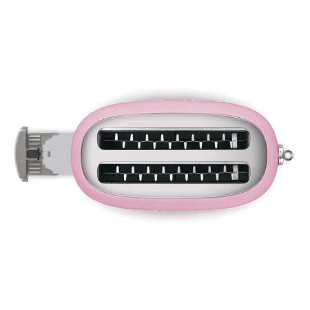 Тостер на 4 ломтика SMEG 50s style (TSF02PKEU) Розовый Тостер на 4 ломтика SMEG 50s style (TSF02PKEU) Розовый