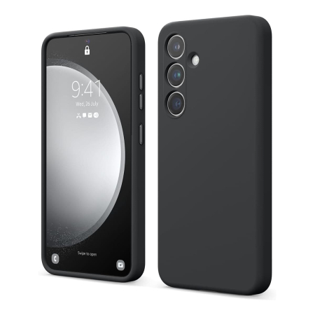 Чехол для Samsung Galaxy S24 Elago Soft silicone Liquid (EGS24SC62-BK) Черный