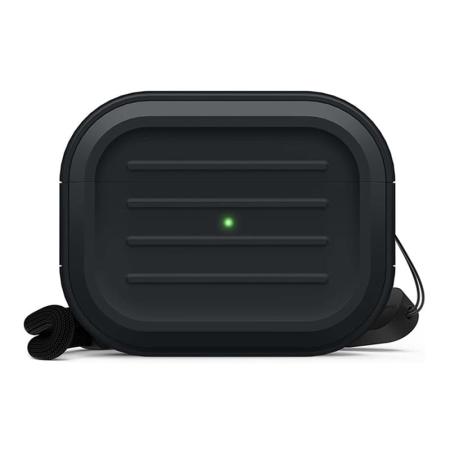 Чехол для AirPods Pro 2 (all) Elago EDC Armor TPU case with Round strap (EAPP2C-ARMOR+ROSTR-BK) Черный Чехол для AirPods Pro 2 (all) Elago EDC Armor TPU case with Round strap (EAPP2C-ARMOR+ROSTR-BK) Черный