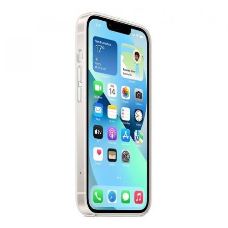 Чехол Clear Case MagSafe для iPhone 13 Pro Max Прозрачный