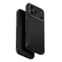 Чехол для iPhone 17 Pro с MagSafe UNIQ KEVA (IP6.3P(2025)-KEVAMCBLK) Carbon Black, черный Чехол для iPhone 17 Pro с MagSafe UNIQ KEVA (IP6.3P(2025)-KEVAMCBLK) Carbon Black, черный