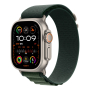 Apple Watch Ultra 2 (2024), 49 мм корпус из титана цвета «Natural», ремешок Alpine Loop размера M цвета «Dark Green» Apple Watch Ultra 2 (2024), 49 мм корпус из титана цвета «Natural», ремешок Alpine Loop размера M цвета «Dark Green»