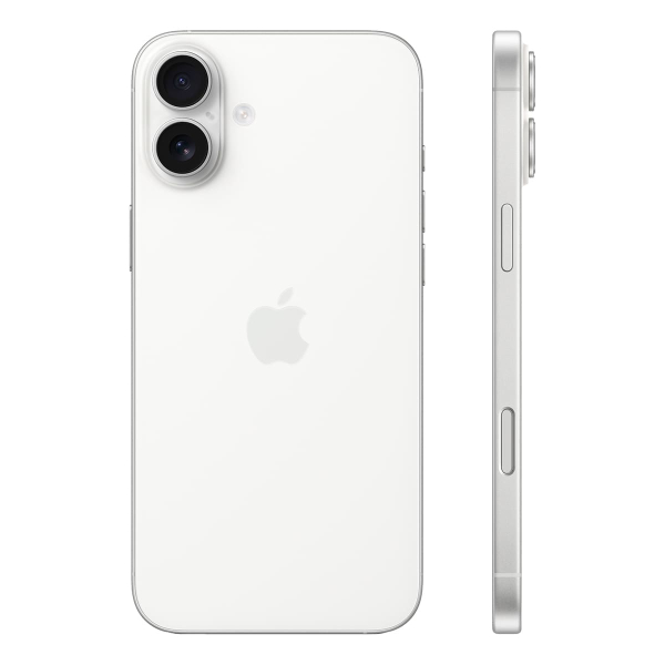 Apple iPhone 16 Plus 128Gb Dual SIM White, белый