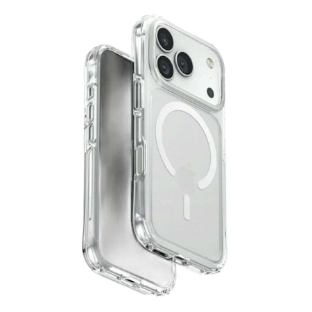 Чехол для iPhone 17 Pro с MagSafe 6.3" UNIQ HYBRID LIFEPRO XTREME (IP6.3P(2025)-LXAFMFCLRW) Прозрачный Чехол для iPhone 17 Pro с MagSafe 6.3" UNIQ HYBRID LIFEPRO XTREME (IP6.3P(2025)-LXAFMFCLRW) Прозрачный