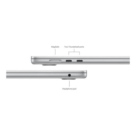 Apple MacBook Air 15" (M3, 8C CPU, 10C GPU, 2024) 8/512Gb SSD (MRYQ3) Silver, серебристый Apple MacBook Air 15" (M3, 8C CPU, 10C GPU, 2024) 8/512Gb SSD (MRYQ3) Silver, серебристый
