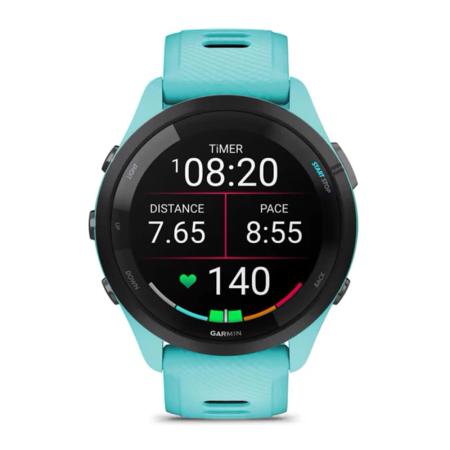 Часы Garmin FORERUNNER 265 Aqua, голубой Часы Garmin FORERUNNER 265 Aqua, голубой