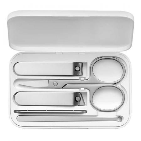 Маникюрный набор Xiaomi Nail Clipper Five Piece Set (5 предметов в футляре) (MJZJD002QW) Белый Маникюрный набор Xiaomi Nail Clipper Five Piece Set (5 предметов в футляре) (MJZJD002QW) Белый