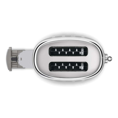 Тостер на 2 ломтика SMEG 50s style (TSF01SSEU) Хром Тостер на 2 ломтика SMEG 50s style (TSF01SSEU) Хром