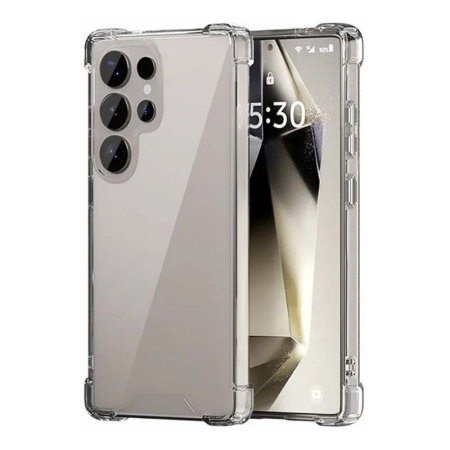 Чехол для Samsung Galaxy S25 Ultra с защитой камер Прозрачный Чехол для Samsung Galaxy S25 Ultra с защитой камер Прозрачный