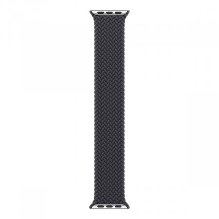 Ремешок для Apple Watch  1-9 Series, SE 38/40/41 мм Braided Solo Loop Черный Ремешок для Apple Watch  1-9 Series, SE 38/40/41 мм Braided Solo Loop Черный