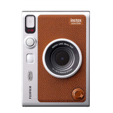 Фотоаппарат моментальной печати Fujifilm Instax Mini EVO Brown, коричневый Фотоаппарат моментальной печати Fujifilm Instax Mini EVO Brown, коричневый