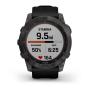 Часы Garmin FENIX 7X Carbon gray, черный Часы Garmin FENIX 7X Carbon gray, черный