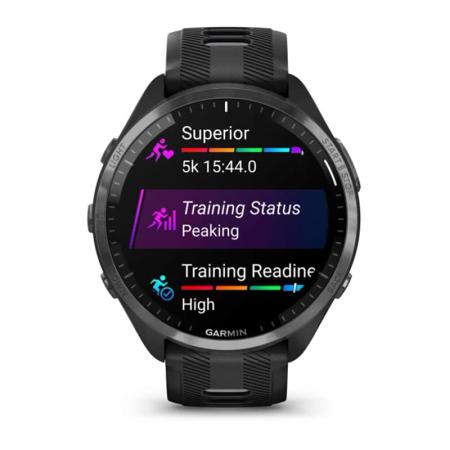 Часы Garmin FORERUNNER 965 Black, черный Часы Garmin FORERUNNER 965 Black, черный