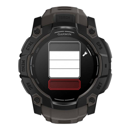 Часы Garmin INSTINCT 3 AMOLED 50мм Black, черный с угольно-черным ремешком Часы Garmin INSTINCT 3 AMOLED 50мм Black, черный с угольно-черным ремешком