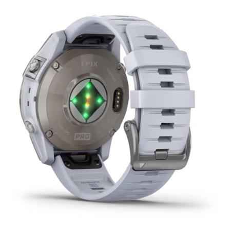 Часы Garmin EPIX PRO GEN 2 47 мм Sapphire Titanium whitestone, белый Часы Garmin EPIX PRO GEN 2 47 мм Sapphire Titanium whitestone, белый