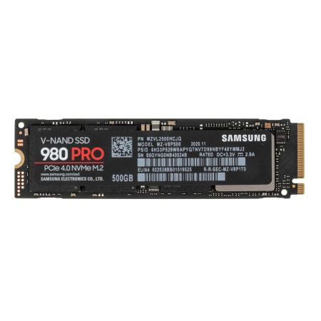 SSD накопитель Samsung 980 500Gb M.2 2280 (MZ-V8V500BW)