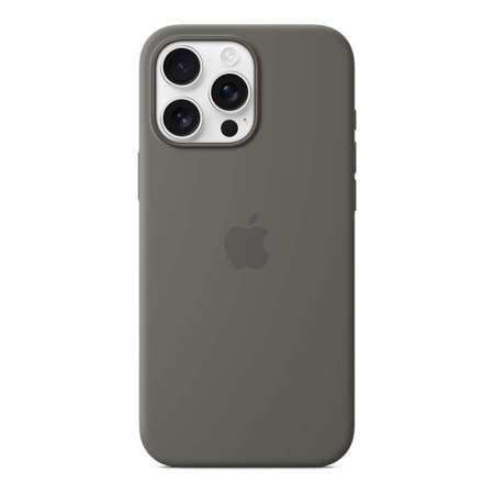 Чехол Silicone Case для Apple iPhone 16 Pro Max Gray, Серый