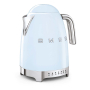 Чайник электрический с регулируемой температурой SMEG 50s style (KLF04PBEU) Пастельный голубой Чайник электрический с регулируемой температурой SMEG 50s style (KLF04PBEU) Пастельный голубой