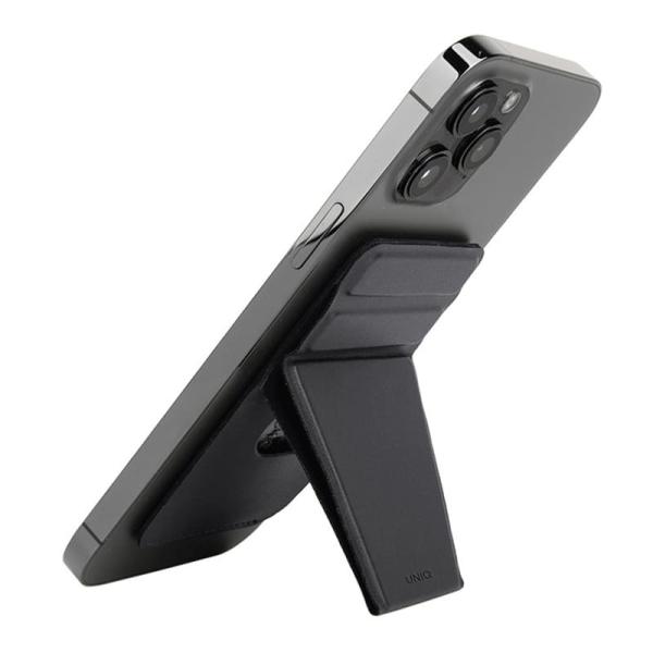 Магнитный бумажник с функцией стенда UNIQ LYFT Magnetic (MGSNAPONCH-LYFTBLK) Черный