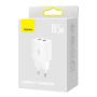 Сетевое зарядное устройство Baseus Compact Charger 2U 10,5 Вт CCXJ010202 (CCCP10UE) Белый