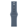 Apple Watch SE 3 (2025), 40 мм корпус из алюминия цвета «Starlight», ремешок Sport Band размера S/M цвета «Anchor Blue»