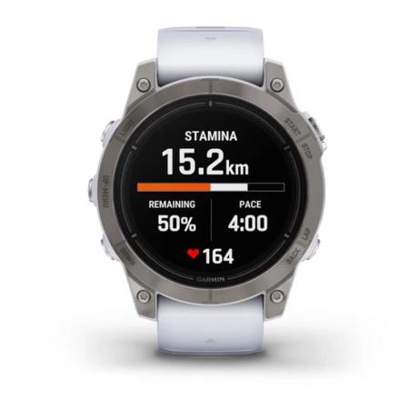 Часы Garmin EPIX PRO GEN 2 47 мм Sapphire Titanium whitestone, белый Часы Garmin EPIX PRO GEN 2 47 мм Sapphire Titanium whitestone, белый