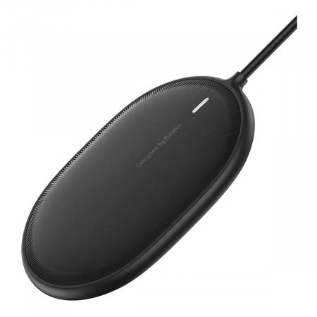 Беспроводное зарядное устройство 15w Baseus Light Magnetic Wireless Charger, Type-C кабель 1,5 м (WXQJ-01) Black, черный Беспроводное зарядное устройство 15w Baseus Light Magnetic Wireless Charger, Type-C кабель 1,5 м (WXQJ-01) Black, черный