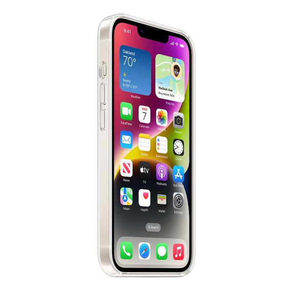 Чехол Clear Case MagSafe для iPhone 14 Прозрачный