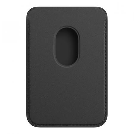 Чехол-бумажник Apple MagSafe для iPhone Black, черный Чехол-бумажник Apple MagSafe для iPhone Black, черный