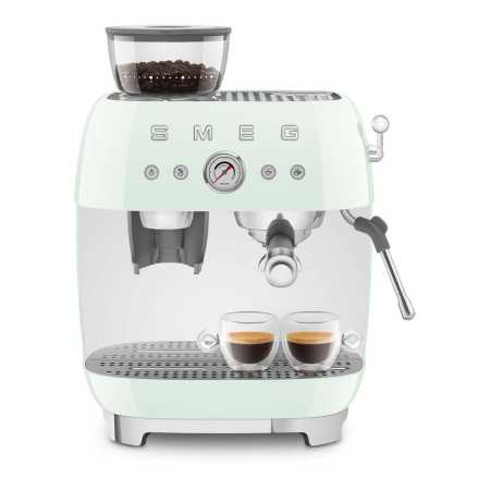 Кофемашина эспрессо со встроенной кофемолкой SMEG 50s style (EGF03PGEU) Пастельный зеленый Кофемашина эспрессо со встроенной кофемолкой SMEG 50s style (EGF03PGEU) Пастельный зеленый