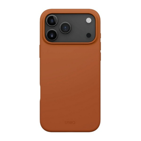 Чехол для iPhone 17 Pro с MagSafe UNIQ LINO (IP6.3P(2025)-LINOMSORG) Sunset Orange, оранжевый Чехол для iPhone 17 Pro с MagSafe UNIQ LINO (IP6.3P(2025)-LINOMSORG) Sunset Orange, оранжевый