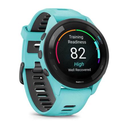 Часы Garmin FORERUNNER 265 Aqua, голубой Часы Garmin FORERUNNER 265 Aqua, голубой