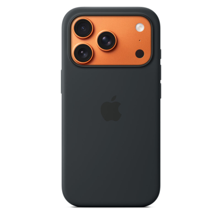 Чехол для Apple iPhone 17 Pro Max Silicone Case Black, чёрный Чехол для Apple iPhone 17 Pro Max Silicone Case Black, чёрный
