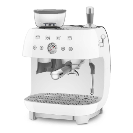 Кофемашина эспрессо со встроенной кофемолкой SMEG 50s style (EGF03WHEU) Белый Кофемашина эспрессо со встроенной кофемолкой SMEG 50s style (EGF03WHEU) Белый