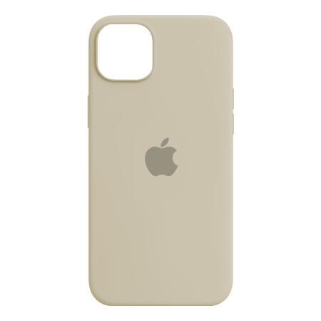 Чехол Silicone Case для Apple iPhone 14 Plus Белый камень